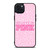 PINK NATION LEOPARD PATTERN iPhone 15 Plus Case