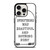 BILLY PILGRIM TOMBSTONE SLAUGHTERHOUSE iPhone 15 Pro Case