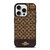 COACH NEW YORK LOGO BRWON EMBLEM iPhone 15 Pro Case