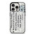 LILO AND STITCH QUOTES Disney iPhone 15 Pro Case