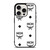 MCM WORLDWIDE LOGO WHITE iPhone 15 Pro Case