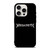 MEGADETH LOGO METAL BAND iPhone 15 Pro Case