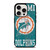 MIAMI DOLPHINS WOODEN LOGO iPhone 15 Pro Case