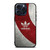 ADIDAS RED GRUNGE TEXTURE LOGO iPhone 15 Pro Max Case
