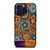 COACH NEW YORK LOGO GOLDEN TEA ROSE PATTERN iPhone 15 Pro Max Case