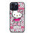 COACH NEW YORK LOGO PINK HELLO KITTY iPhone 15 Pro Max Case
