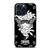 CROOKS AND CASTLES BLACK WHITE iPhone 15 Pro Max Case