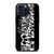 DEFTONES ROCK BAND LOGO SKULL ROSE iPhone 15 Pro Max Case