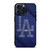 LA DODGERS LOS ANGELES LOGO BASEBALL TEAM TYPOGRAPHY iPhone 15 Pro Max Case