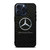 MERCEDES BENZ LOGO ON LEATHER iPhone 15 Pro Max Case
