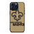 NEW ORLEANS SAINTS FOOTBALL CLUB ICON iPhone 15 Pro Max Case