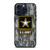 US ARMY ARMY LOGO CAMO PIXEL iPhone 15 Pro Max Case