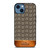 COACH NEW YORK LOGO LEATHER BROWN.jpg iPhone 14 Case