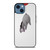 EEYORE DONKEY BALLOON.jpg iPhone 14 Case