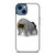 EEYORE DONKEY TAEL.jpg iPhone 14 Case