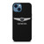 GENESIS CAR LOGO CARBON.jpg iPhone 14 Case