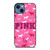 PINK DOG VICTORIA'S SECRET.jpg iPhone 14 Case
