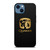 QUAKER OAT LOGO CARBON.jpg iPhone 14 Case