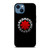 RED HOT CHILI PEPPERS ROCK BAND.jpg iPhone 14 Case