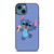 STITCH DISNEY CARTOON ICE CREAM.jpg iPhone 14 Case