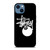 STUSSY BLACK LOGO.jpg iPhone 14 Case