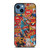 SUPERHERO DC MARVEL POP ART.jpg iPhone 14 Case