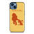 THE LION KING SIMBA.jpg iPhone 14 Case
