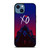 THE WEEKND XO LOGO RED BLUE.jpg iPhone 14 Case