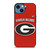 UGA UNIVERSITY OF GEORGIA BULLDOGS LOGO NIKE.jpg iPhone 14 Case
