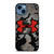 UNDER ARMOUR LOGO RED CAMO.jpg iPhone 14 Case