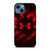 UNDER ARMOUR RED STRIPE LOGO.jpg iPhone 14 Case