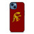 USC TROJANS FOOTBALL LOGO.jpg iPhone 14 Case