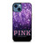 VICTORIA'S SECRET PINK PURPLE.jpg iPhone 14 Case