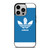 ADIDAS SHOE LOGO BLUE iPhone 14 Pro Case