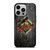 BALTIMORE ORIOLES LOGO BASEBALL TEAM WOODEN ICON iPhone 14 Pro Case