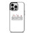 BROMPTON FOLDED BIKE LOGO 2 iPhone 14 Pro Case