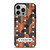 COACH NEW YORK LOGO BLACK BROWN PATTERN iPhone 14 Pro Case