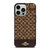 COACH NEW YORK LOGO BRWON EMBLEM iPhone 14 Pro Case
