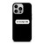 COACH NEW YORK LOGO ICON BLACK iPhone 14 Pro Case