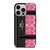 COACH NEW YORK LOGO PINK BAG iPhone 14 Pro Case