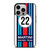 MARTINI RACING TEAM 22 iPhone 14 Pro Case