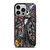 NIGHTMARE BEFORE CHRISTMAS ART GLASS iPhone 14 Pro Case