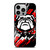 UGA UNIVERSITY OF GEORGIA BULLDOGS LOGO iPhone 14 Pro Case
