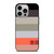 UNIQLO LOGO COLORFUL STRIPES iPhone 14 Pro Case