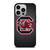 UNIVERSITY FOOTBALL SOUTH CAROLINA GAMECOCKS LOGO iPhone 14 Pro Case