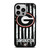 UNIVERSITY GEORGIA BULLDOGS FLAG iPhone 14 Pro Case