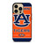 AUBURN TIGERS LOGO UNIVERSITY FOOTBALL EMBLEM iPhone 14 Pro Max Case