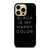 BLACK IS MY HAPPY COLOR QUOTE iPhone 14 Pro Max Case