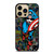 CAPTAIN AMERICA CLASSIC CARTOON iPhone 14 Pro Max Case