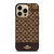 COACH NEW YORK LOGO BRWON EMBLEM iPhone 14 Pro Max Case